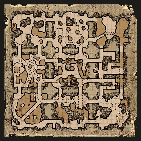 goblin caves map|Carte des grottes des gobelins mise à jour avec les marques